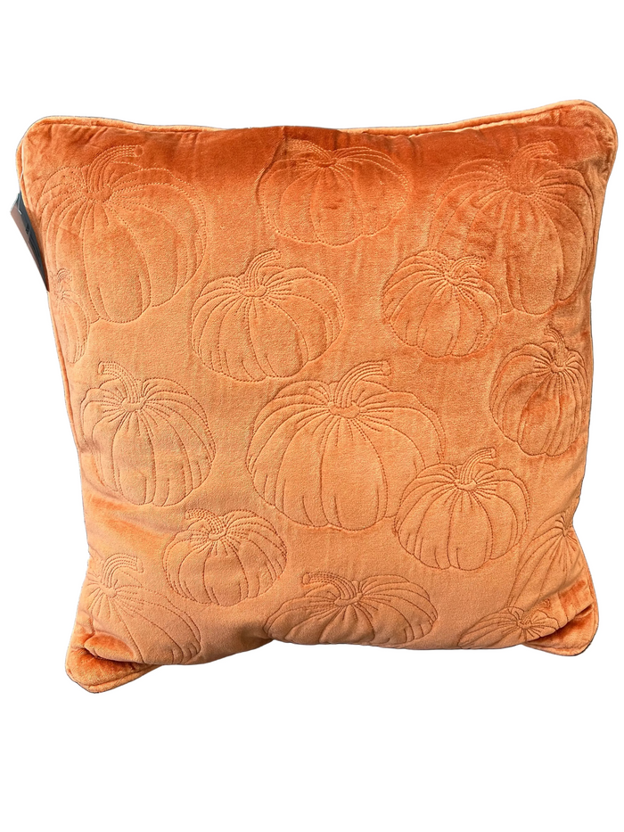 Pumpkin Patch Textured Pillow
