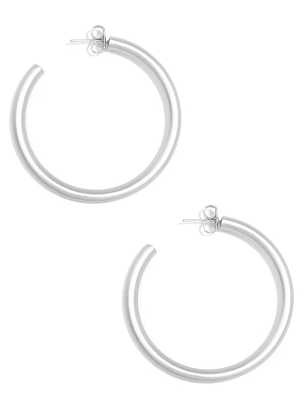 Large / Matte Silver
