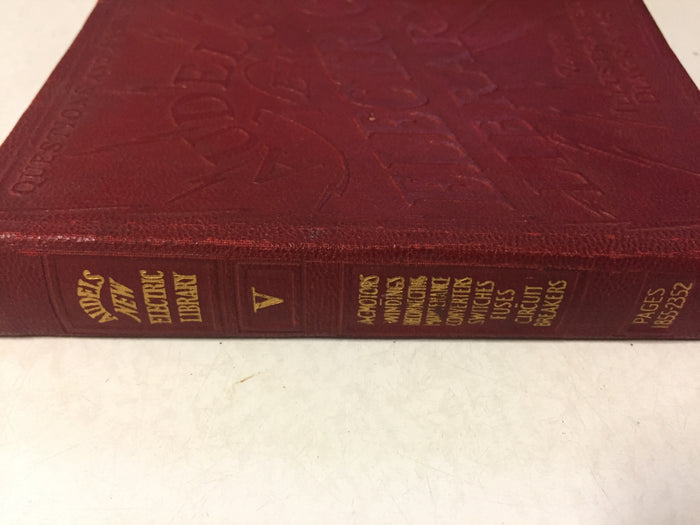 Audel's New Electric Library Vol 5 - Slickcatbooks