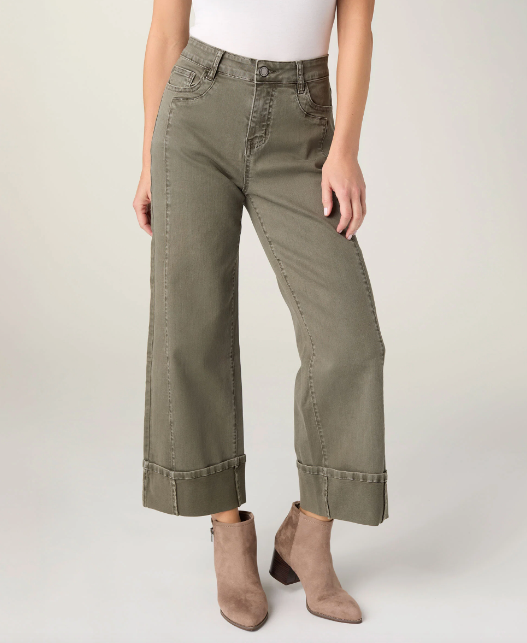 Avante Wide Ankle with Front Seam Pant