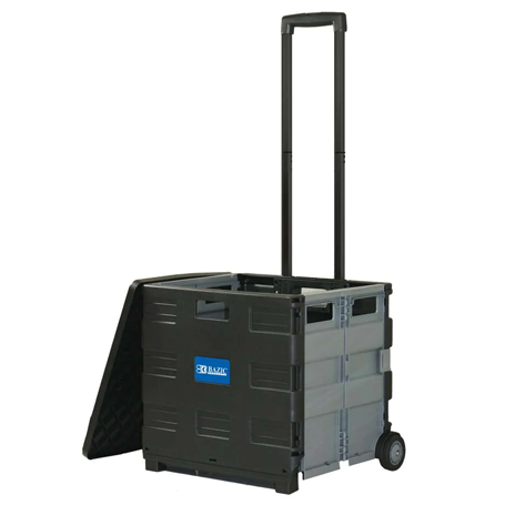 Bazic •  "Folding cart" con tapa y ruedas