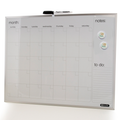 Bazic • Pizarra/calendario blanca magnética (16" x 20")