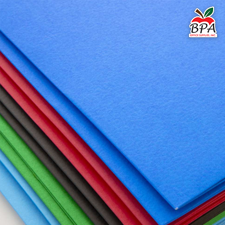 Bazic •  Portafolios de 2 bolsillos en colores surtidos (qty.25)