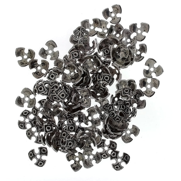 BEAD CAP 14 MM PEWTER FINDING (80 G)