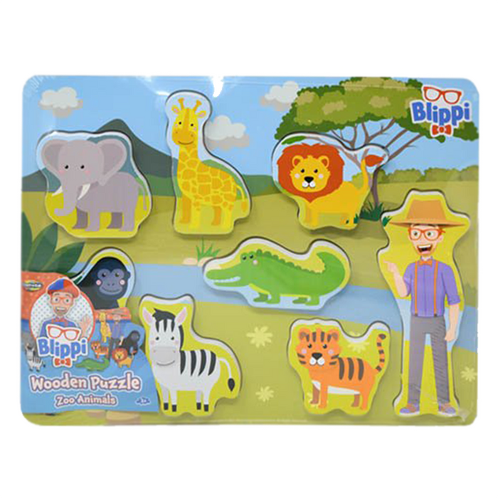 Blippi •  "Blippi" Small Wooden Puzzle