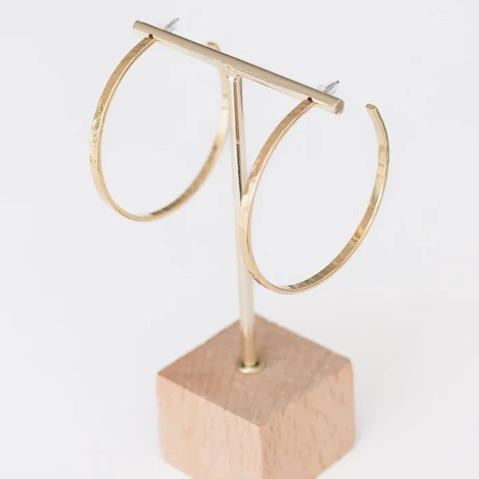 Brigitte Gold Hoop