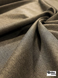 Brown Suiting Fabric - Boho Fabrics - Stretch Woven Fabric
