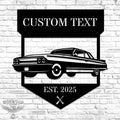 Car Garage Sign