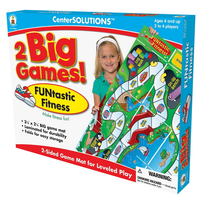 Carson Dellosa • 2 Big Games! FUNtastic Fitness