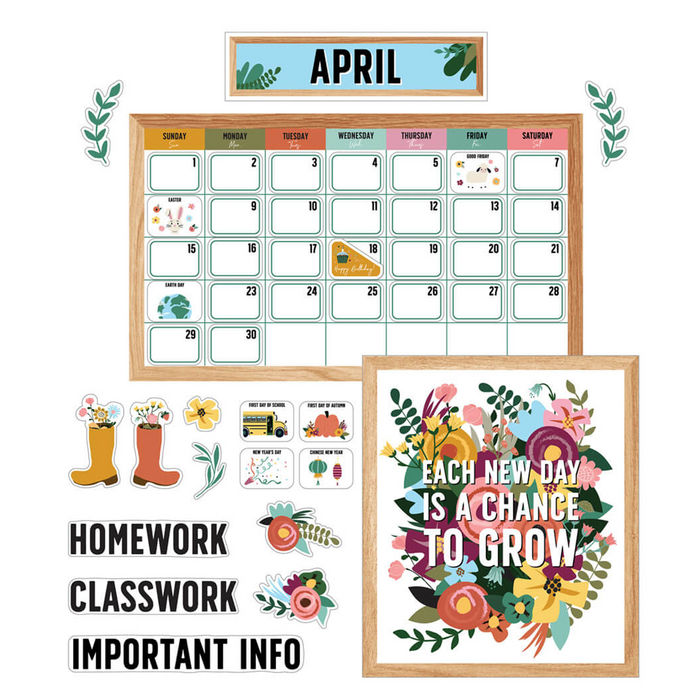 Carson Dellosa •  Calendario "Grow Together - Calendar"