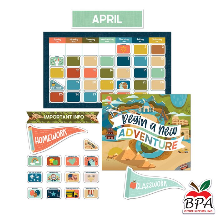 Carson Dellosa • Calendario "Let's Explore"