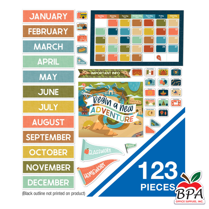 Carson Dellosa • Calendario "Let's Explore"
