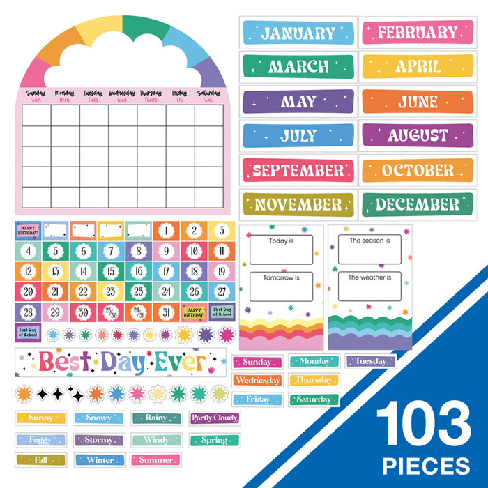 Carson Dellosa • Calendario "Retro Remix - Calendar"