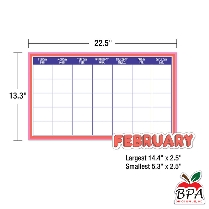 Carson Dellosa • Calendario "We Stick Together"