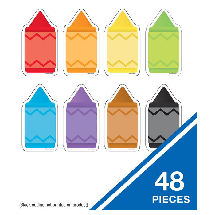 Carson Dellosa • Cut-outs "Chunky Crayons"