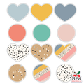 Carson Dellosa • Cut-outs "Hearts & Dots"