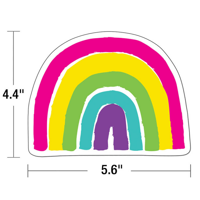Carson Dellosa •  Cut-outs "Kind Vibes - Rainbow"