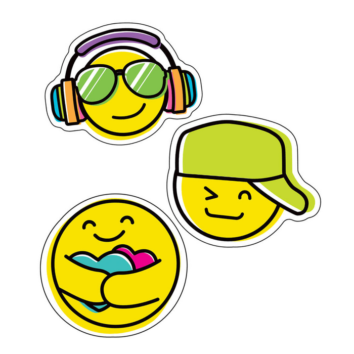 Carson Dellosa •  Cut-outs "Kind Vibes - Smiley Faces"