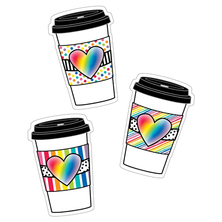 Carson Dellosa •  Cut-outs "Rainbow To-go Cups"