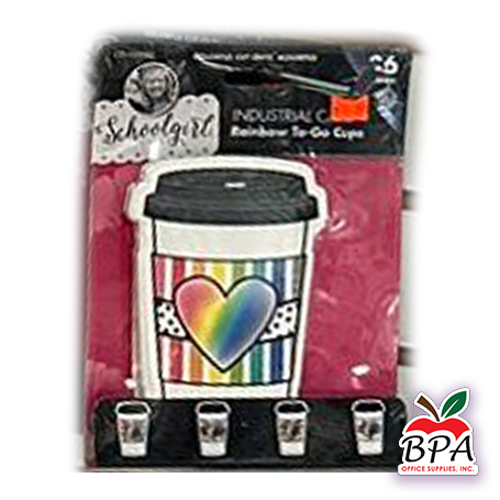 Carson Dellosa •  Cut-outs "Rainbow To-go Cups"