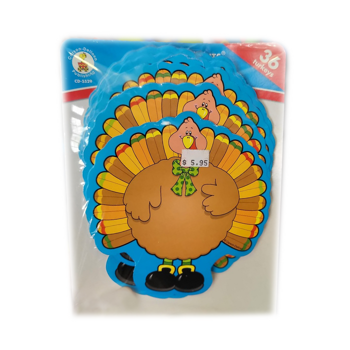 Carson Dellosa •  Cut-outs "Turkeys"