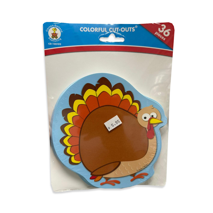 Carson Dellosa • Cut-Outs "Turkeys"