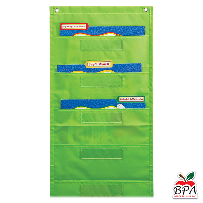 Carson Dellosa  • File Folder Storage: Lime Pocket Chart