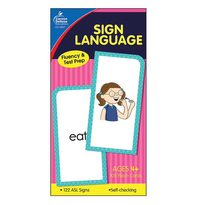 Carson Dellosa • Manipulativo - Sign Language