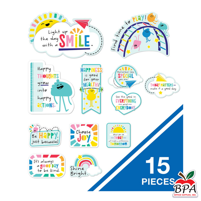 Carson Dellosa • Mini Set-decorativo "Happy Place - Motivational"