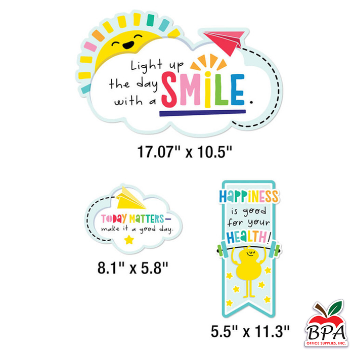 Carson Dellosa • Mini Set-decorativo "Happy Place - Motivational"