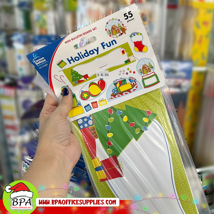 Carson Dellosa • Mini Set Decorativo "Holiday Fun"