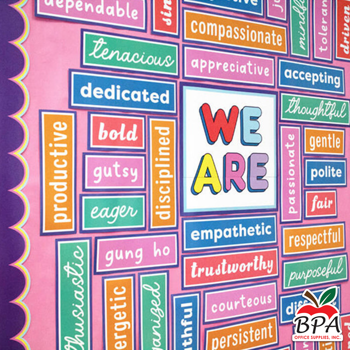Carson Dellosa • Mini set-decorativo "We Stick Together - Motivational"
