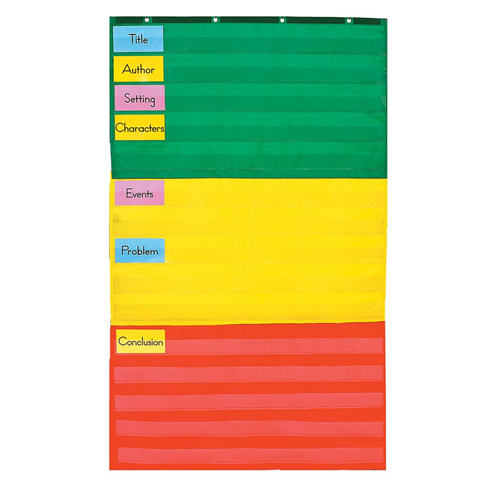 Carson Dellosa  • Pocket Chart Ajustable (15 bolsillos)
