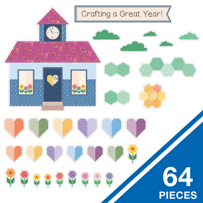 Carson Dellosa • Set-decorativo "Crafty Cool - Crafting a Great Year!"