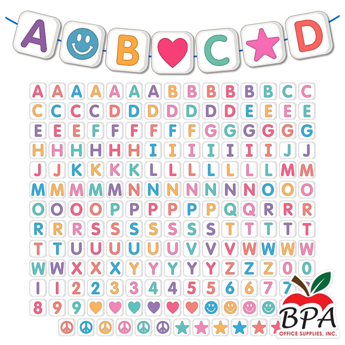 Carson Dellosa • Set-decorativo "Crafty Cool - Letter Beads"