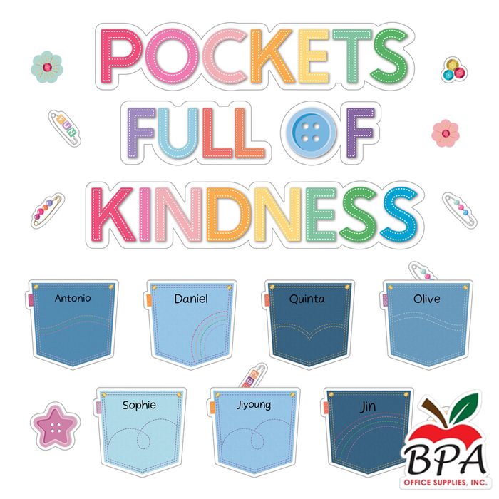 Carson Dellosa • Set-decorativo "Crafty Cool - Pockets Full of Kindness"