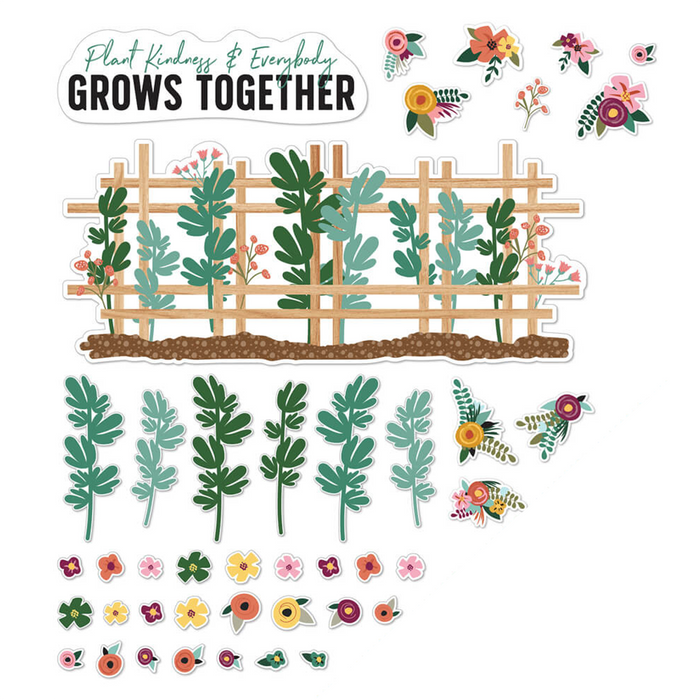 Carson Dellosa •  Set decorativo "Glow Together - Plant Kindness & Everybody Grows Together"