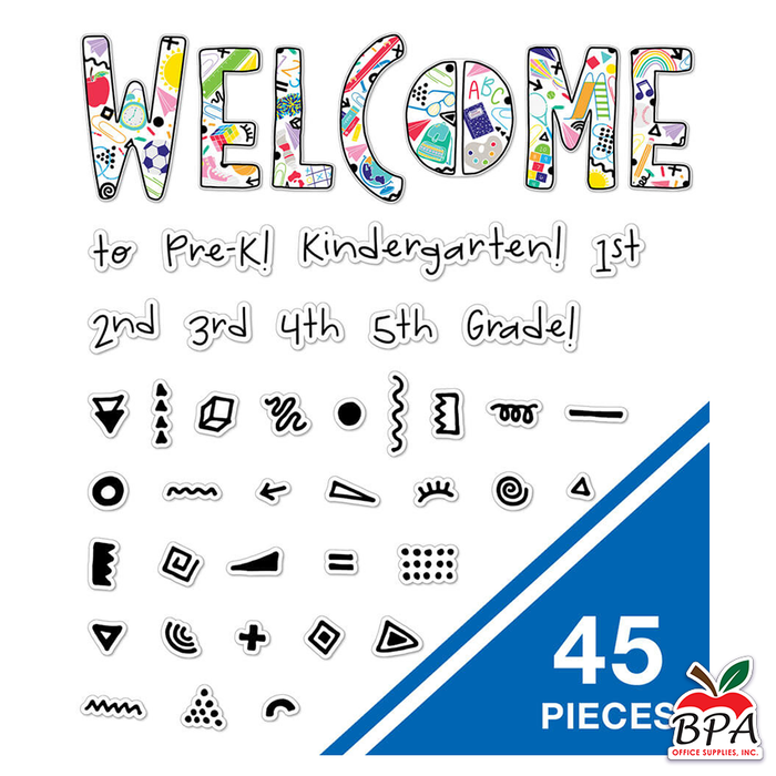 Carson Dellosa • Set-decorativo "Happy Place - Welcome"