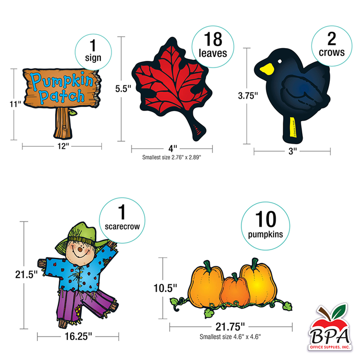 Carson Dellosa • Set-decorativo "Pumpkin Patch"