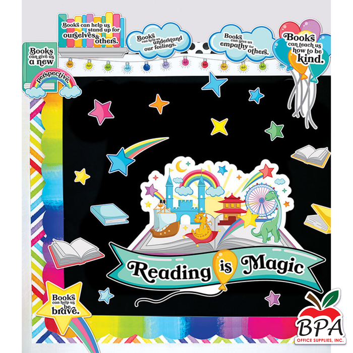 Carson Dellosa • Set-decorativo "Reading Is Magic"