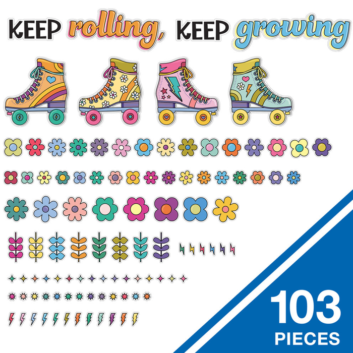 Carson Dellosa • Set-decorativo "Retro Remix - Keep Rolling"