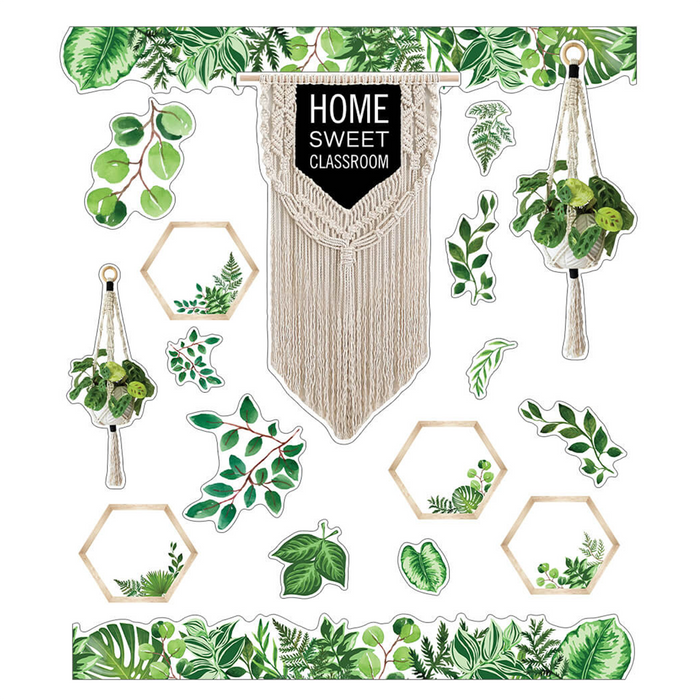 Carson Dellosa •  Set decorativo "Simply Boho Home Sweet Classroom"