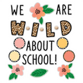 Carson Dellosa •  Set Decorativo "Simply Safari - We Are Wild about School"