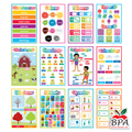 Carson Dellosa • Set-decorativo "Spanish Early Learning - Poster Set"