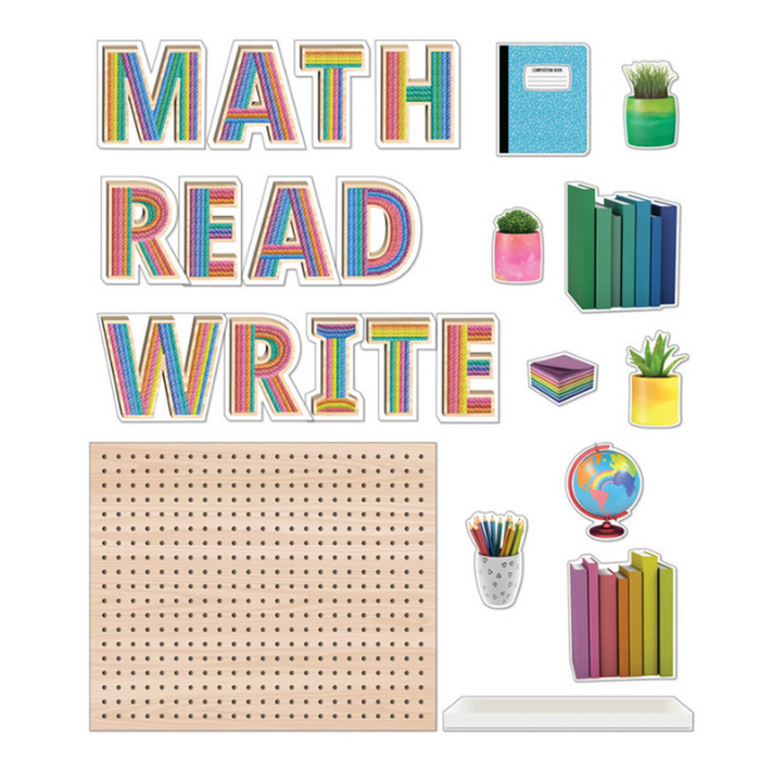 Carson Dellosa •  Set decorativo "Subject Pegboards"