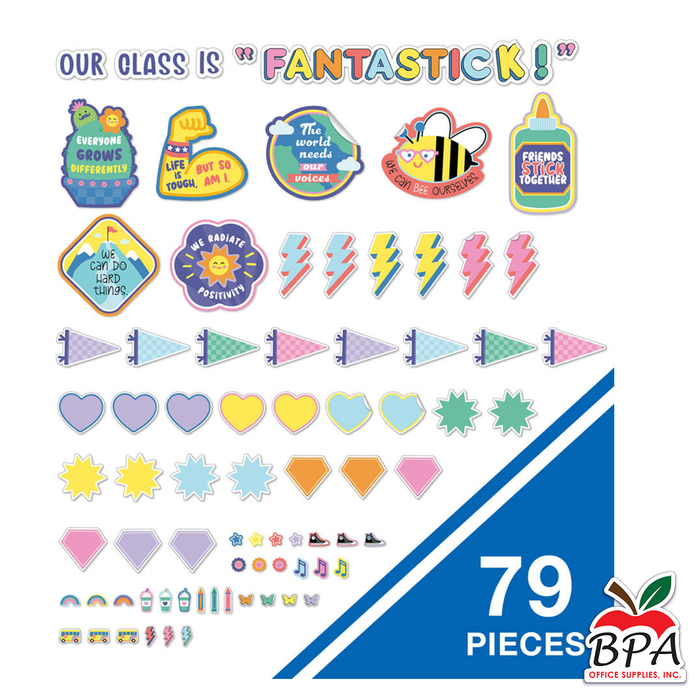 Carson Dellosa • Set-decorativo "We Stick Together Our Class is Fantastic"