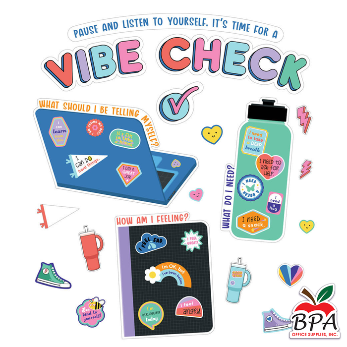 Carson Dellosa • Set-decorativo "We Stick Together Vibe Check"