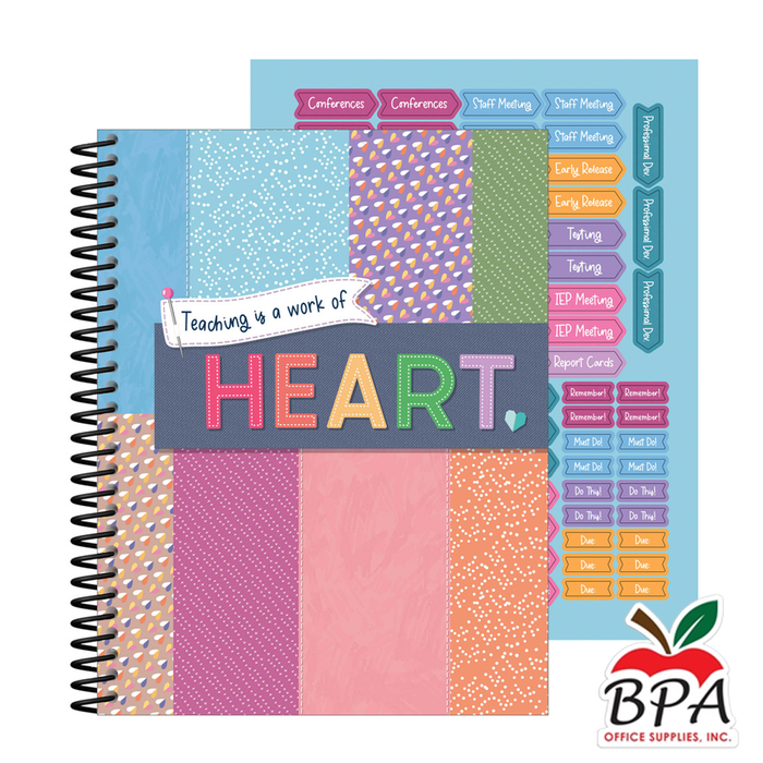 Carson Dellosa • Teacher Planner Spiral "Crafty Cool"