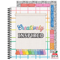 Carson Dellosa • Teacher Planner Spiral "Creatively Inspired"