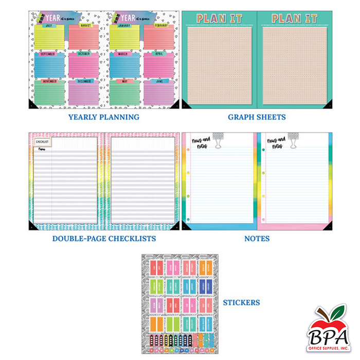 Carson Dellosa • Teacher Planner Spiral "Creatively Inspired"